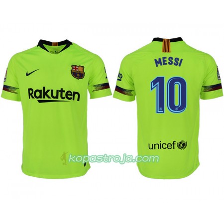 Billiga Fotbollströjor FC Barcelona MESSI 10 Borta tröja 2018/19 Kortärmad